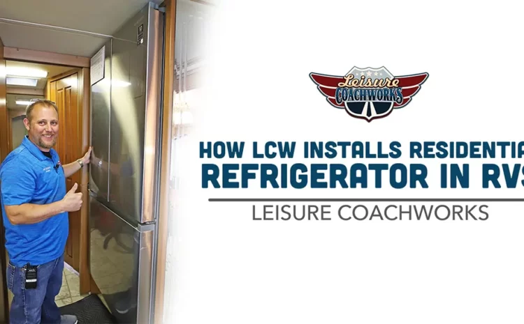  Install a Fridge in an RV