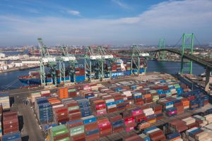 The port in San Pedro is the busiest it’s been in its 114-year history as people buy more online than ever before.
