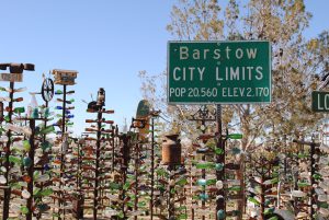 Barstow City Limits Sign