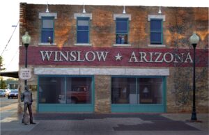 Standin' on the Corner, Winslow Arizona