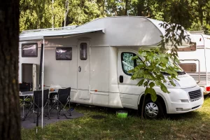 RV at Campsite